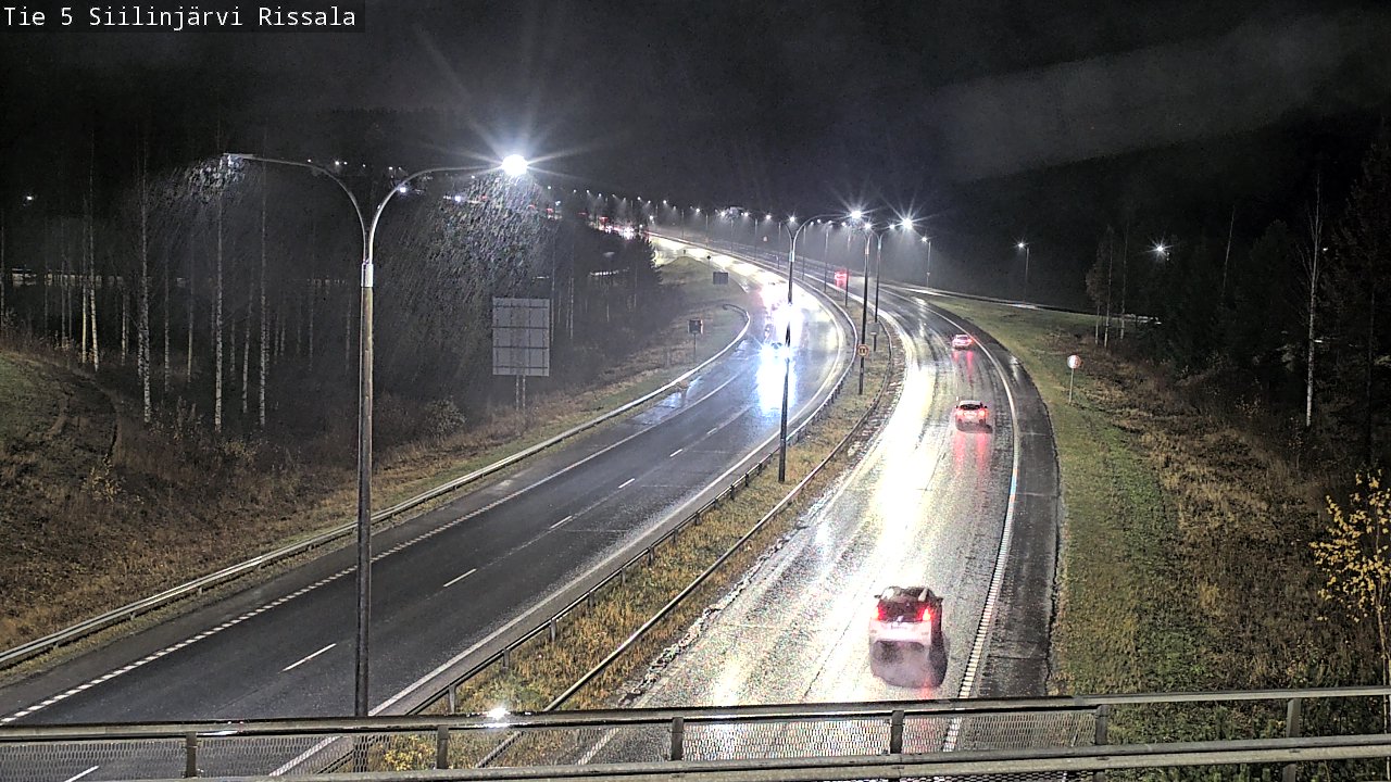 Weather Camera Image Väg 5 Siilinjärvi, Rissala, Siilinjärvi, Pohjois-Savo