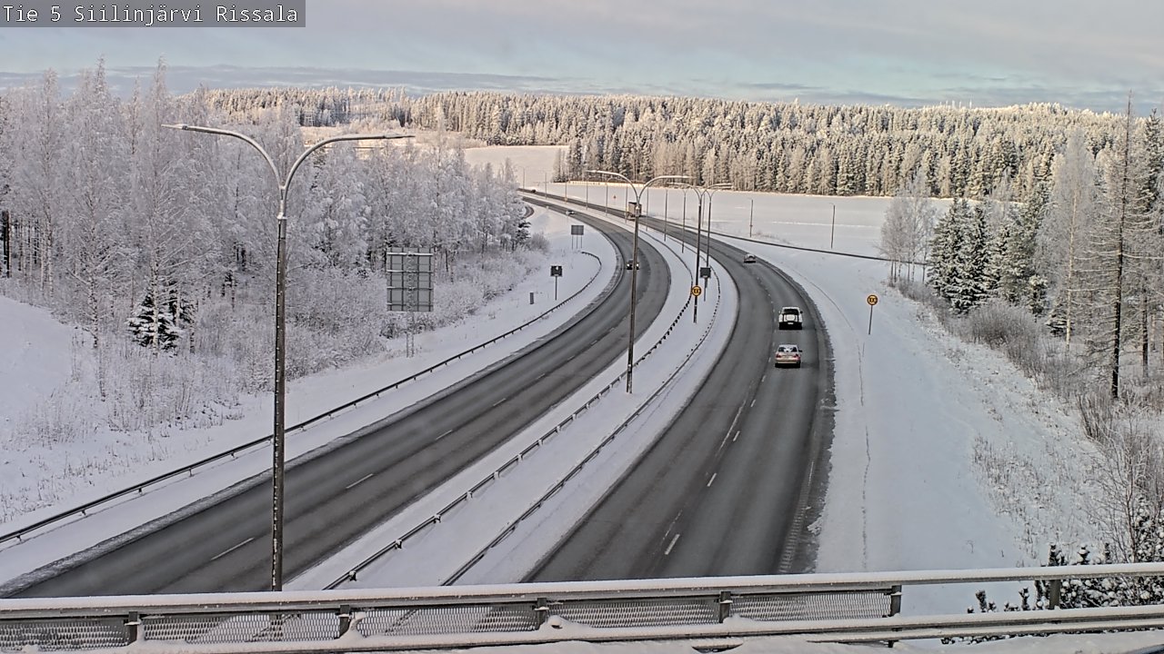 Kelikamerat Kuva Tie 5 Siilinjärvi, Rissala, Siilinjärvi, Pohjois-Savo