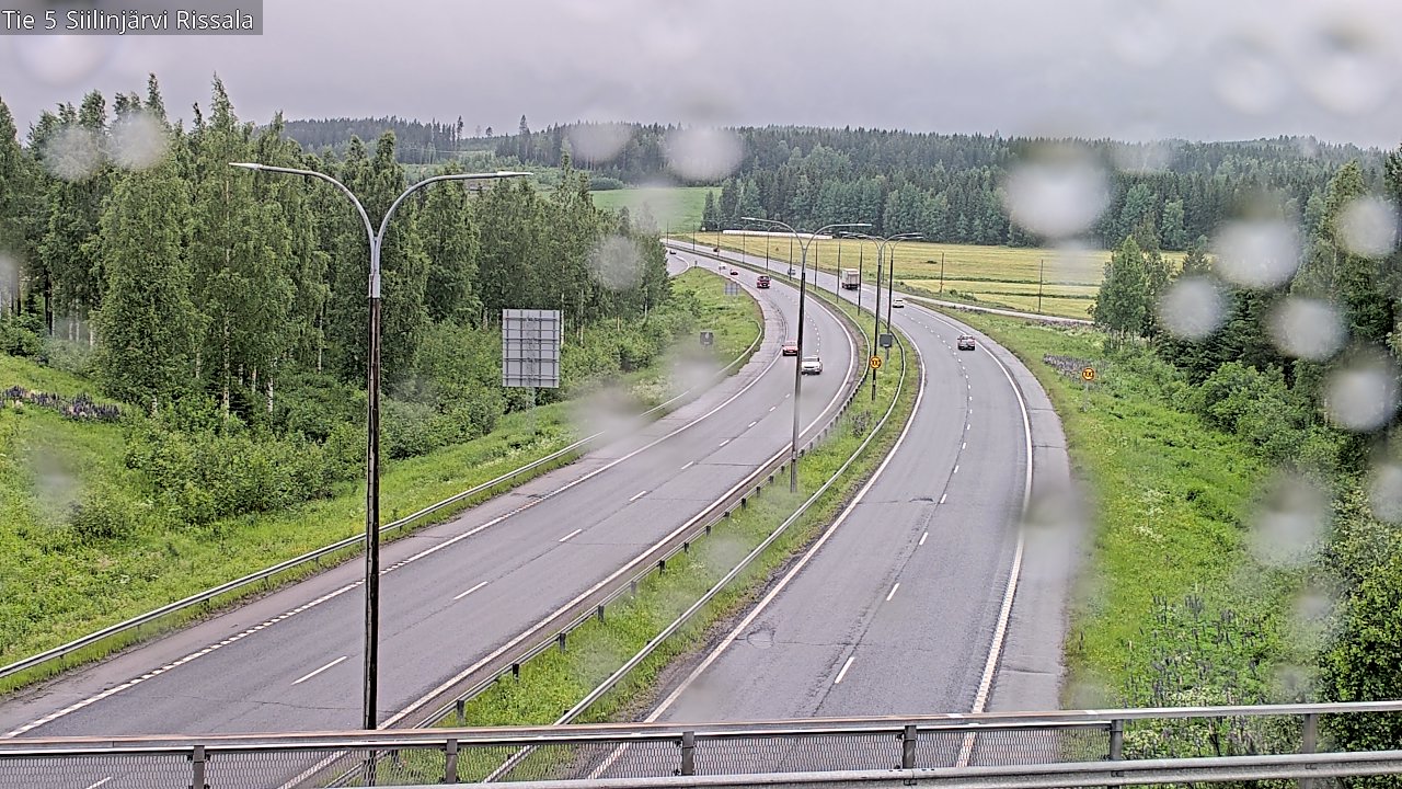 Weather Camera Image Väg 5 Siilinjärvi, Rissala, Siilinjärvi, Pohjois-Savo