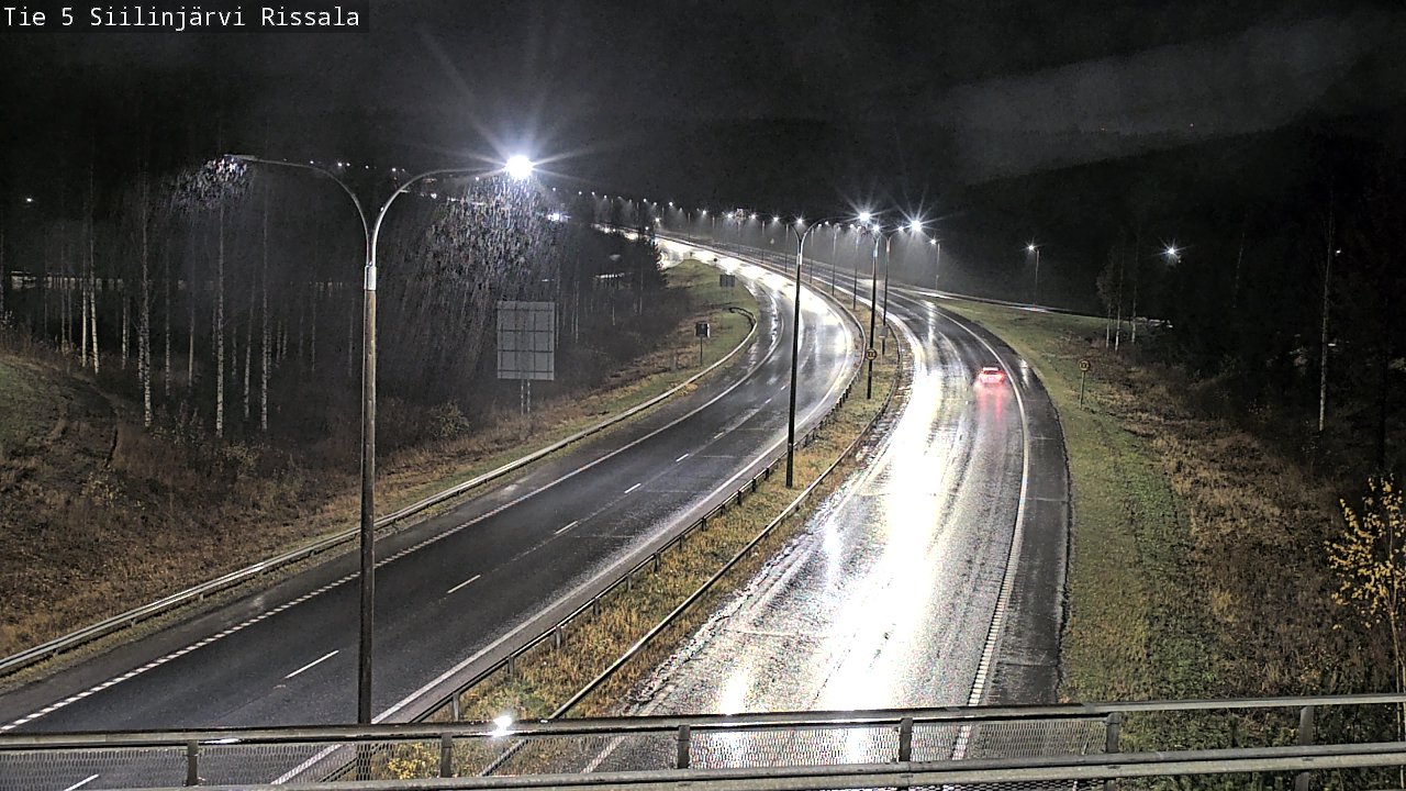 Weather Camera Image Väg 5 Siilinjärvi, Rissala, Siilinjärvi, Pohjois-Savo