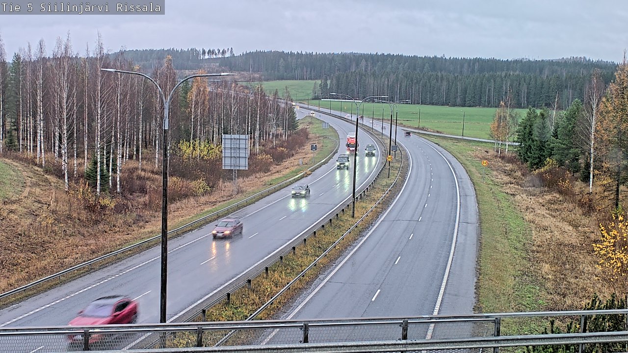 Weather Camera Image Väg 5 Siilinjärvi, Rissala, Siilinjärvi, Pohjois-Savo