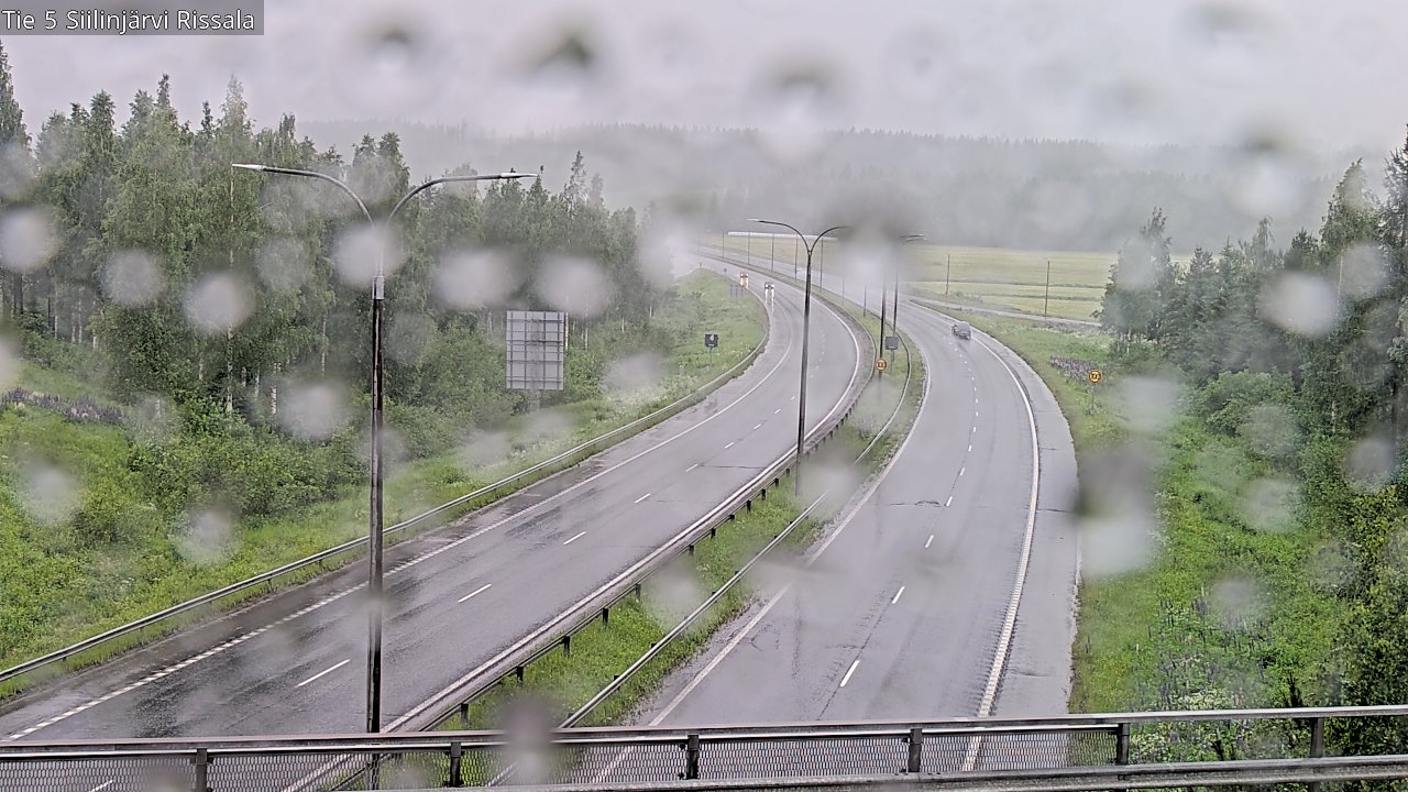 Weather Camera Image Väg 5 Siilinjärvi, Rissala, Siilinjärvi, Pohjois-Savo