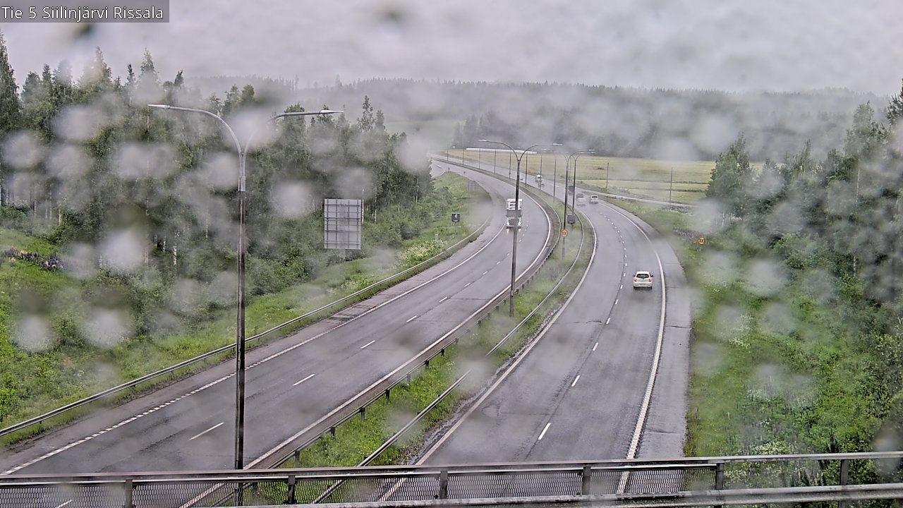 Weather Camera Image Väg 5 Siilinjärvi, Rissala, Siilinjärvi, Pohjois-Savo