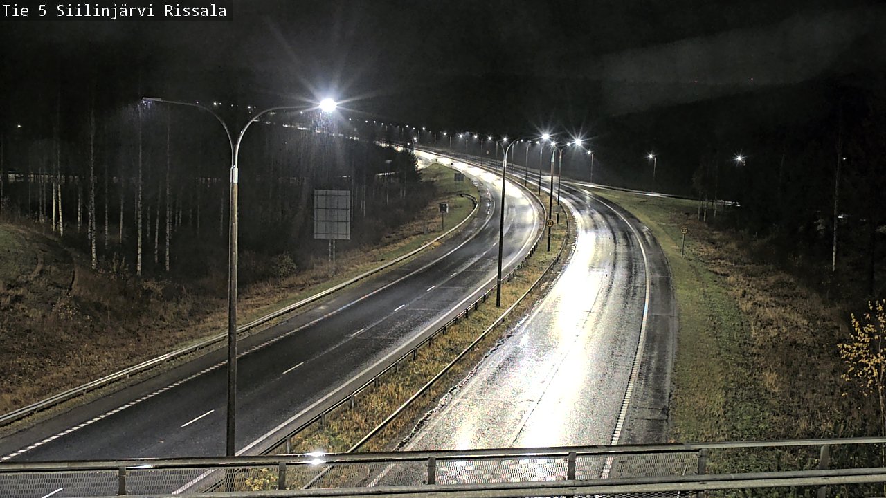 Weather Camera Image Road 5 Siilinjärvi, Rissala, Siilinjärvi, Pohjois-Savo
