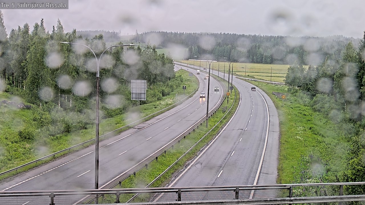 Weather Camera Image Väg 5 Siilinjärvi, Rissala, Siilinjärvi, Pohjois-Savo
