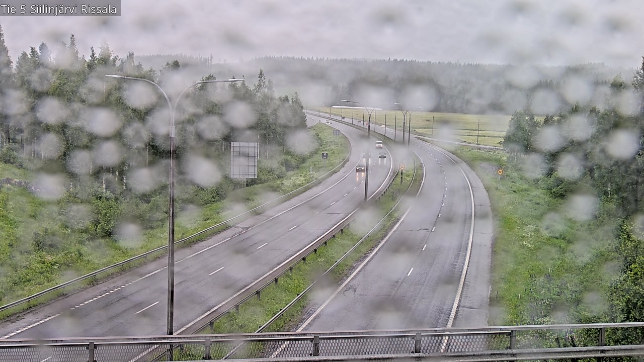Weather Camera Image Väg 5 Siilinjärvi, Rissala, Siilinjärvi, Pohjois-Savo