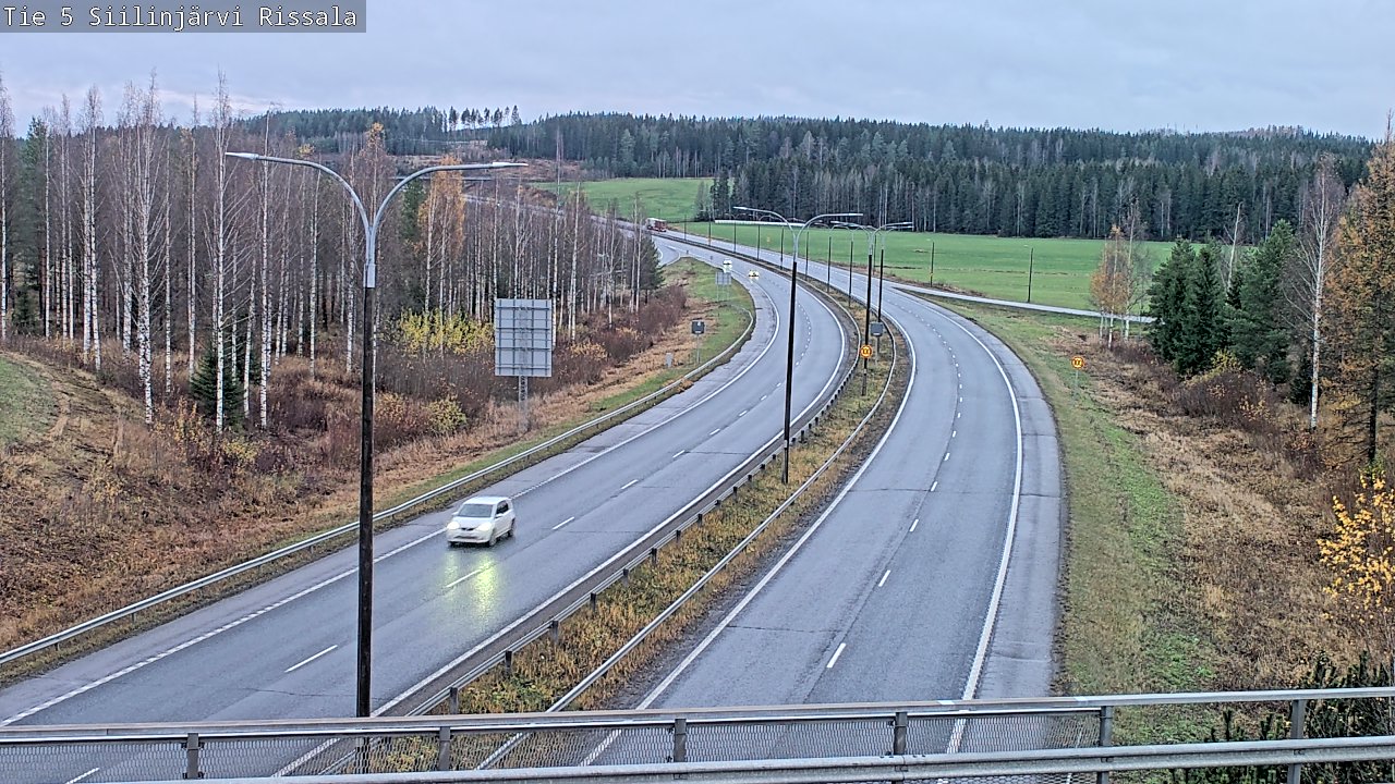 Weather Camera Image Väg 5 Siilinjärvi, Rissala, Siilinjärvi, Pohjois-Savo