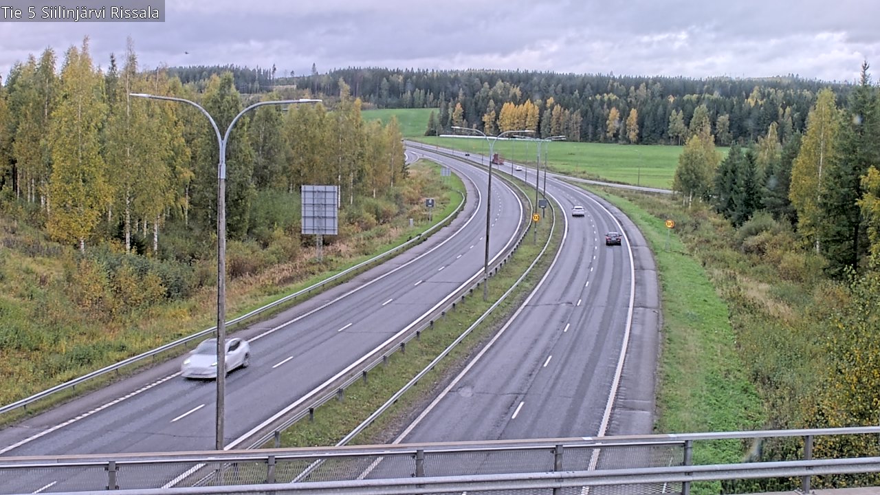 Weather Camera Image Road 5 Siilinjärvi, Rissala, Siilinjärvi, Pohjois-Savo