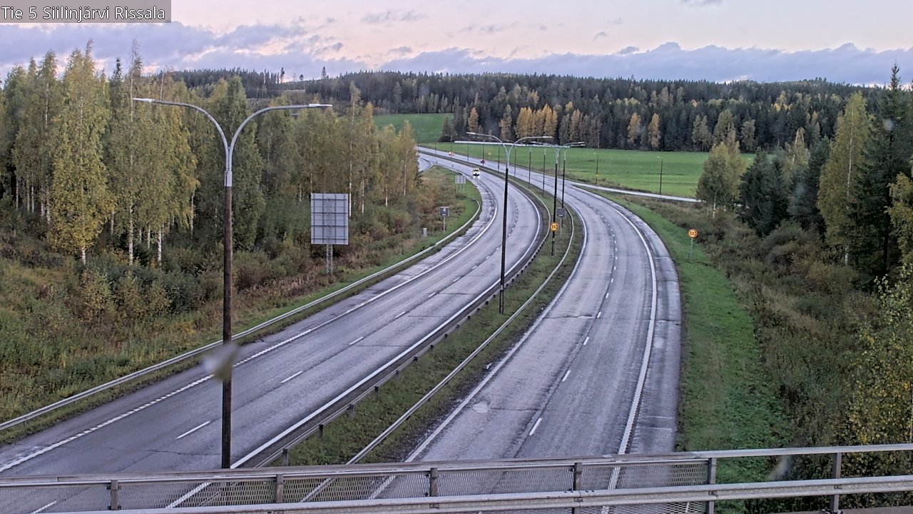 Weather Camera Image Road 5 Siilinjärvi, Rissala, Siilinjärvi, Pohjois-Savo