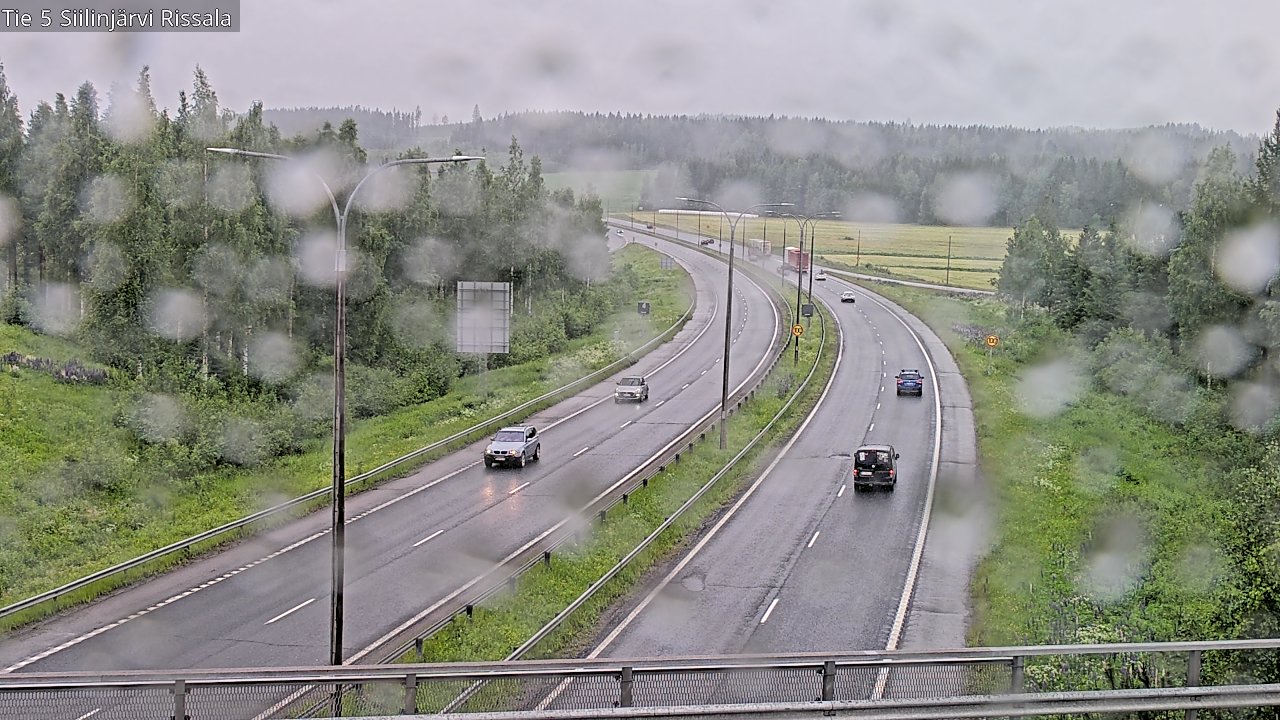 Weather Camera Image Väg 5 Siilinjärvi, Rissala, Siilinjärvi, Pohjois-Savo