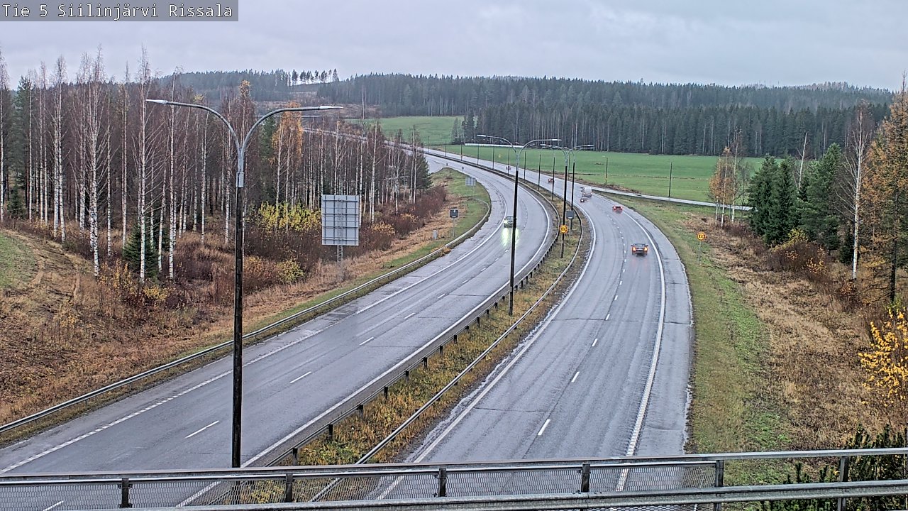Weather Camera Image Väg 5 Siilinjärvi, Rissala, Siilinjärvi, Pohjois-Savo