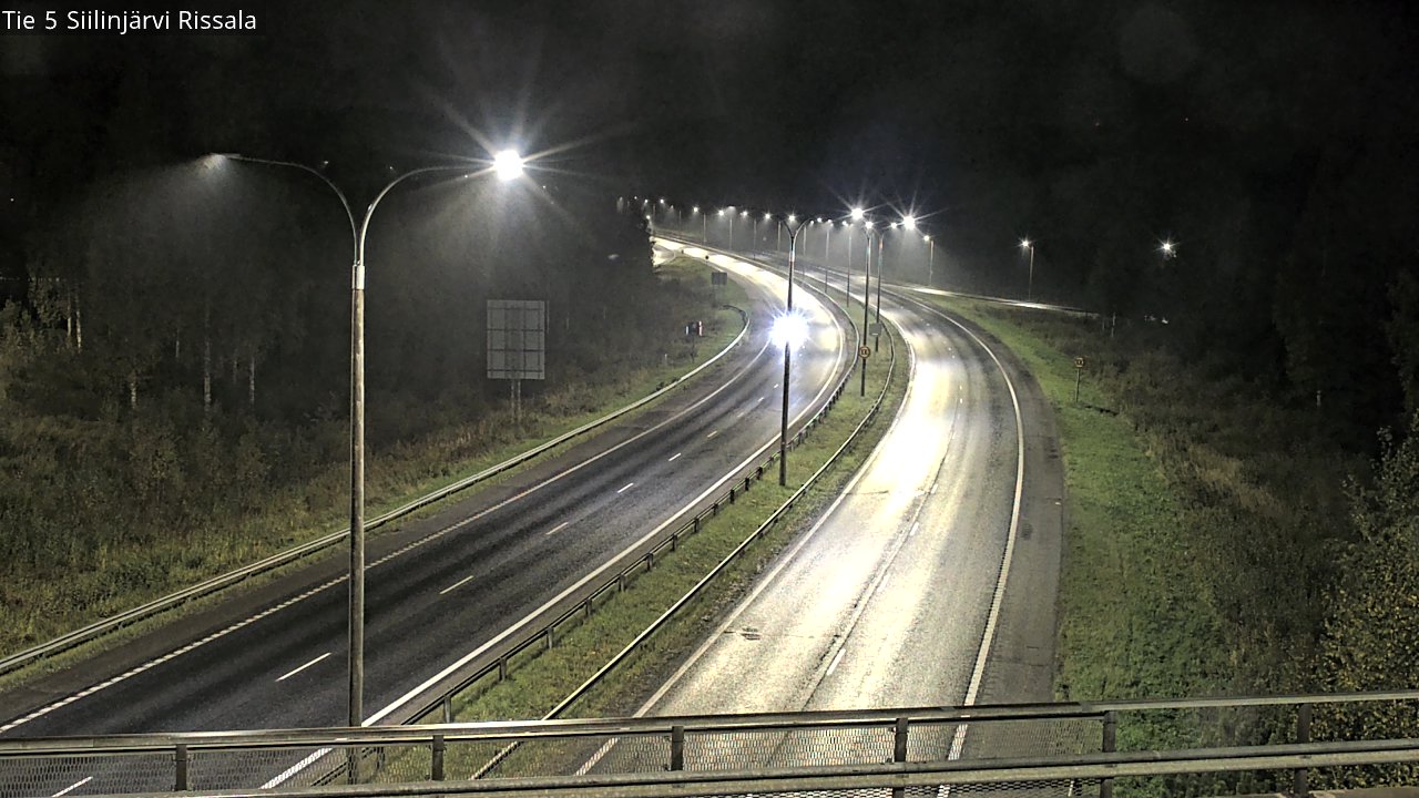 Weather Camera Image Road 5 Siilinjärvi, Rissala, Siilinjärvi, Pohjois-Savo