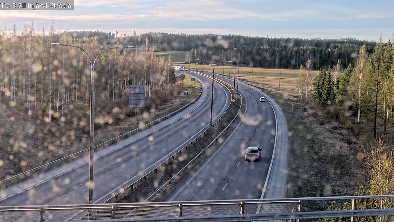 Weather Camera Image Väg 5 Siilinjärvi, Rissala, Siilinjärvi, Pohjois-Savo
