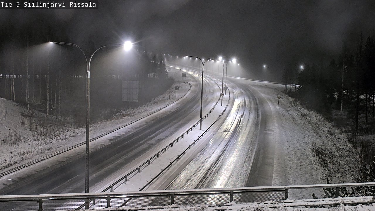 Weather Camera Image Road 5 Siilinjärvi, Rissala, Siilinjärvi, Pohjois-Savo