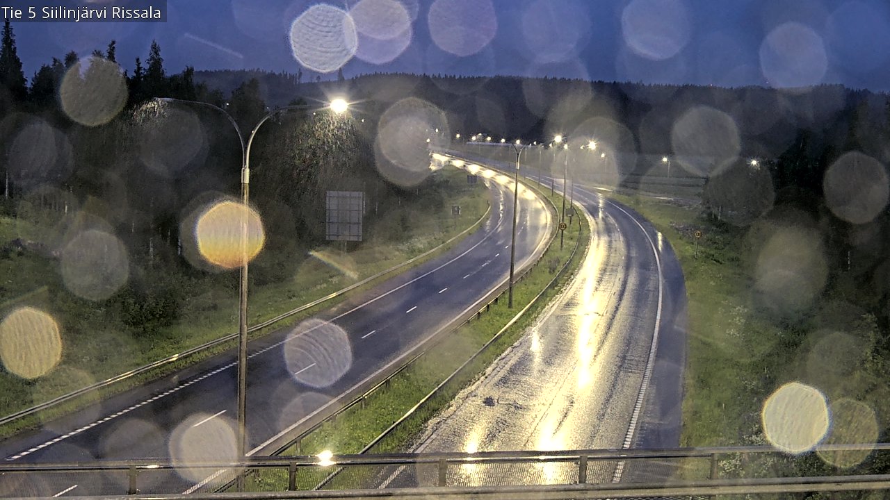 Weather Camera Image Road 5 Siilinjärvi, Rissala, Siilinjärvi, Pohjois-Savo