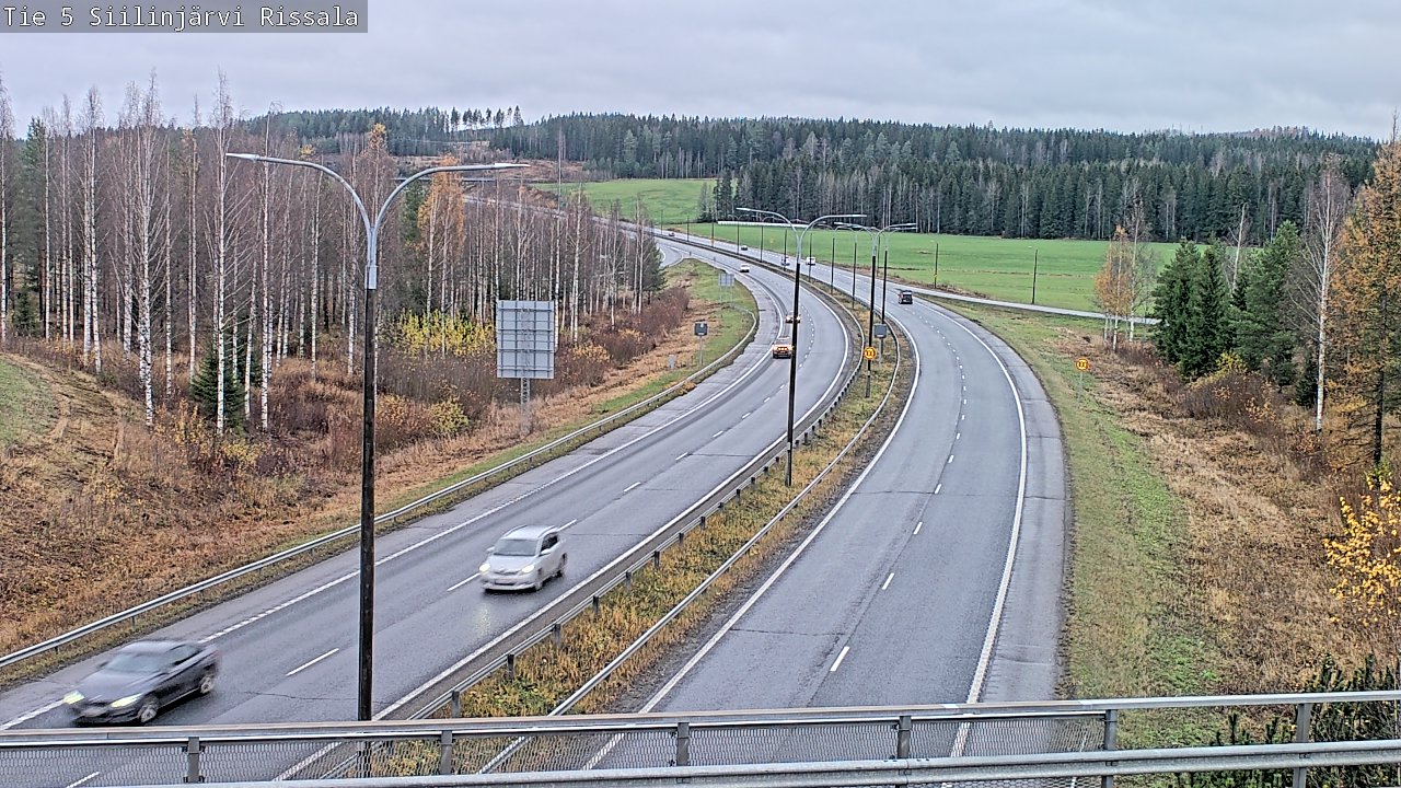 Weather Camera Image Väg 5 Siilinjärvi, Rissala, Siilinjärvi, Pohjois-Savo