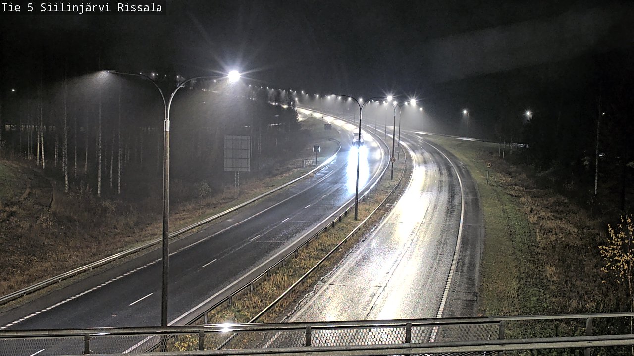 Weather Camera Image Road 5 Siilinjärvi, Rissala, Siilinjärvi, Pohjois-Savo