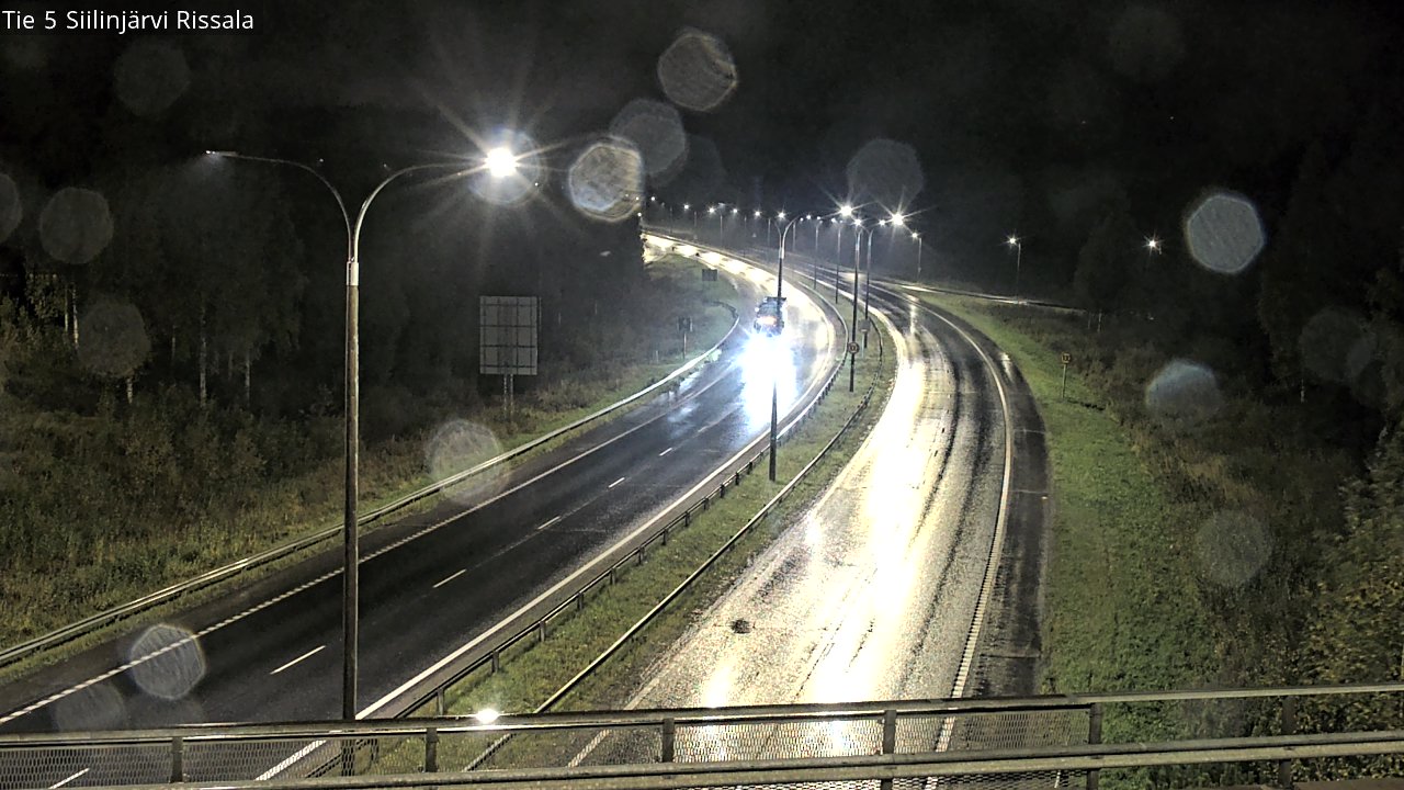 Weather Camera Image Road 5 Siilinjärvi, Rissala, Siilinjärvi, Pohjois-Savo