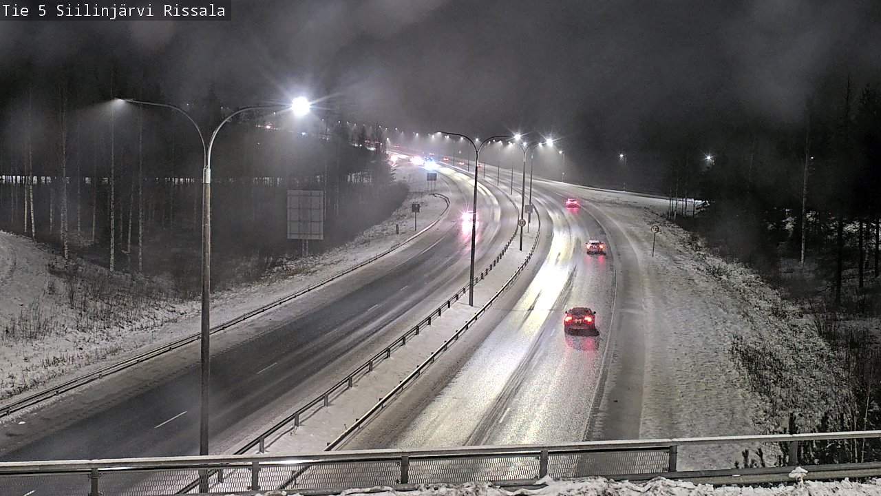 Weather Camera Image Road 5 Siilinjärvi, Rissala, Siilinjärvi, Pohjois-Savo