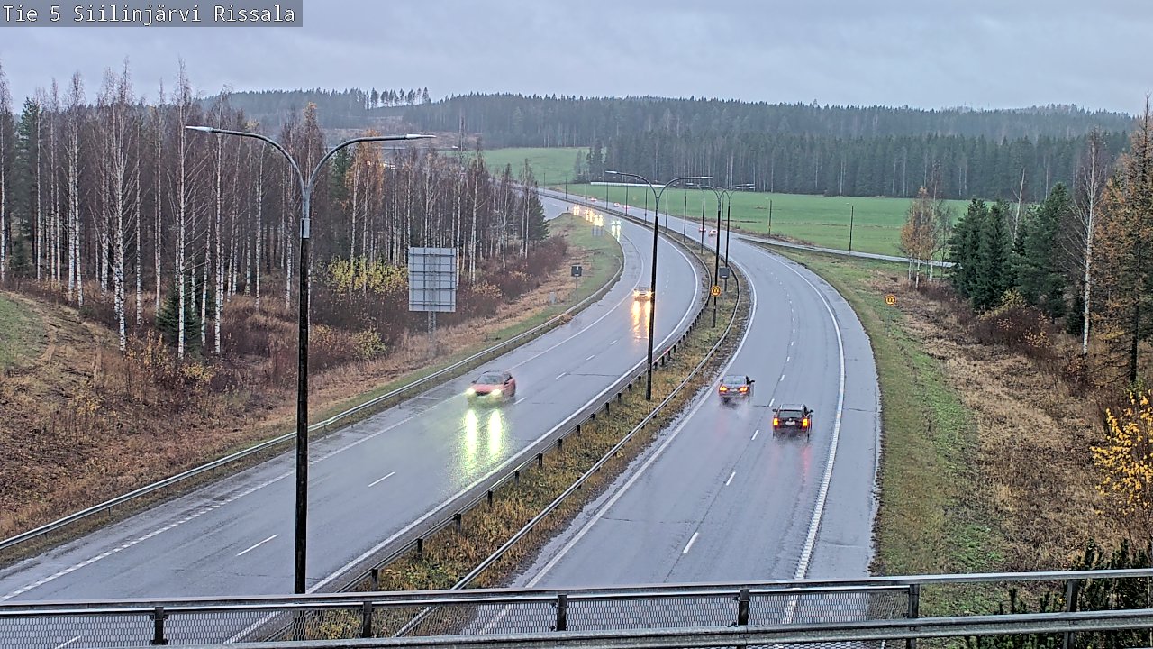 Weather Camera Image Väg 5 Siilinjärvi, Rissala, Siilinjärvi, Pohjois-Savo