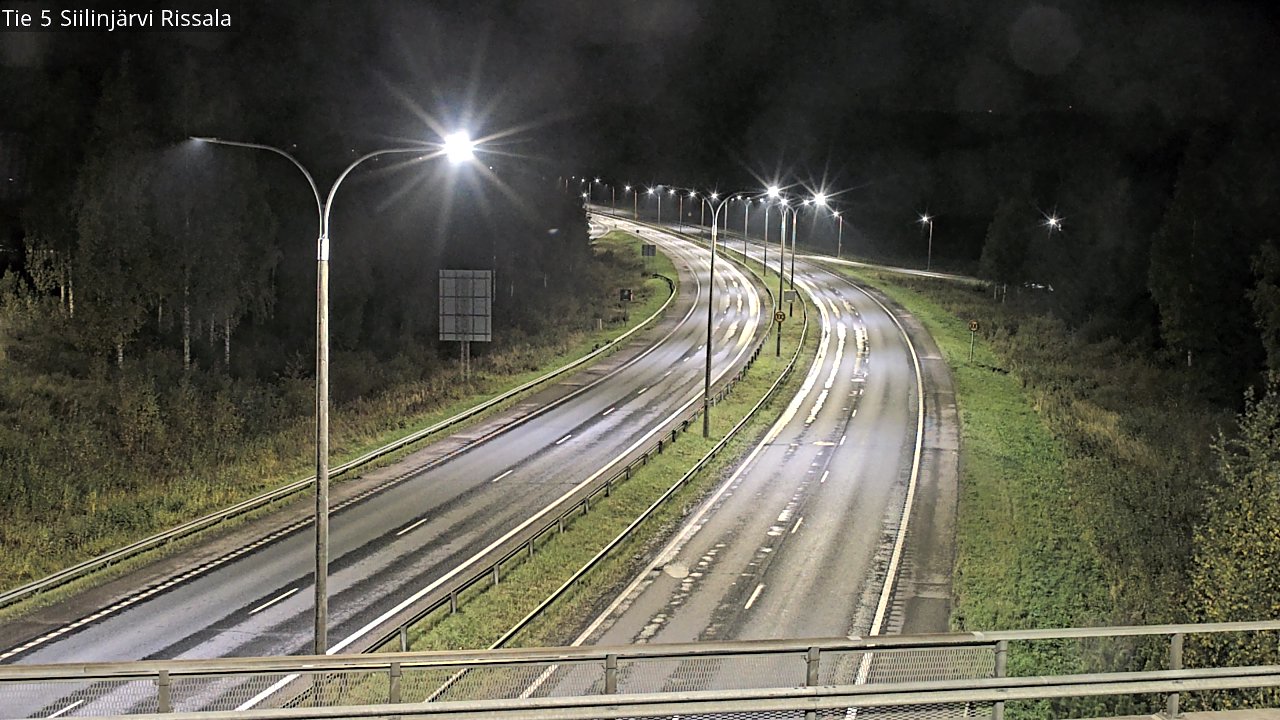Weather Camera Image Road 5 Siilinjärvi, Rissala, Siilinjärvi, Pohjois-Savo