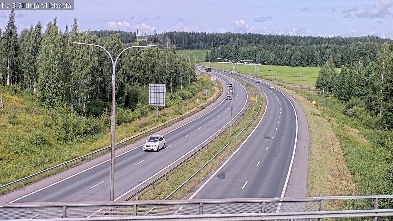 Kelikamerat Kuva Tie 5 Siilinjärvi, Rissala, Siilinjärvi, Pohjois-Savo