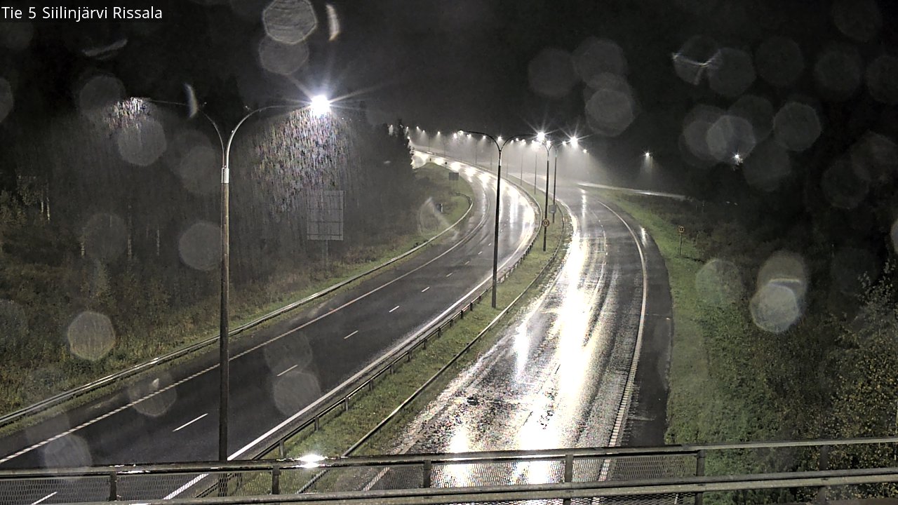 Weather Camera Image Road 5 Siilinjärvi, Rissala, Siilinjärvi, Pohjois-Savo
