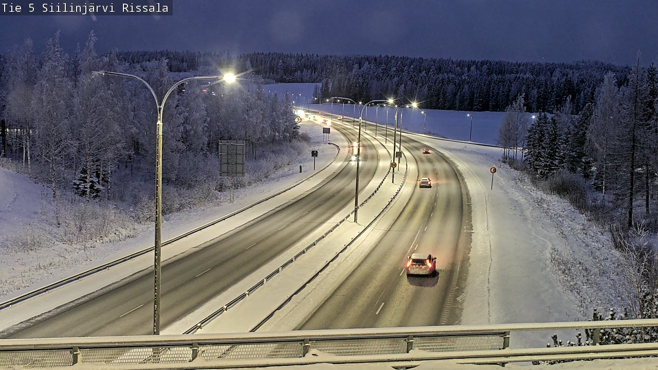 Kelikamerat Kuva Tie 5 Siilinjärvi, Rissala, Siilinjärvi, Pohjois-Savo