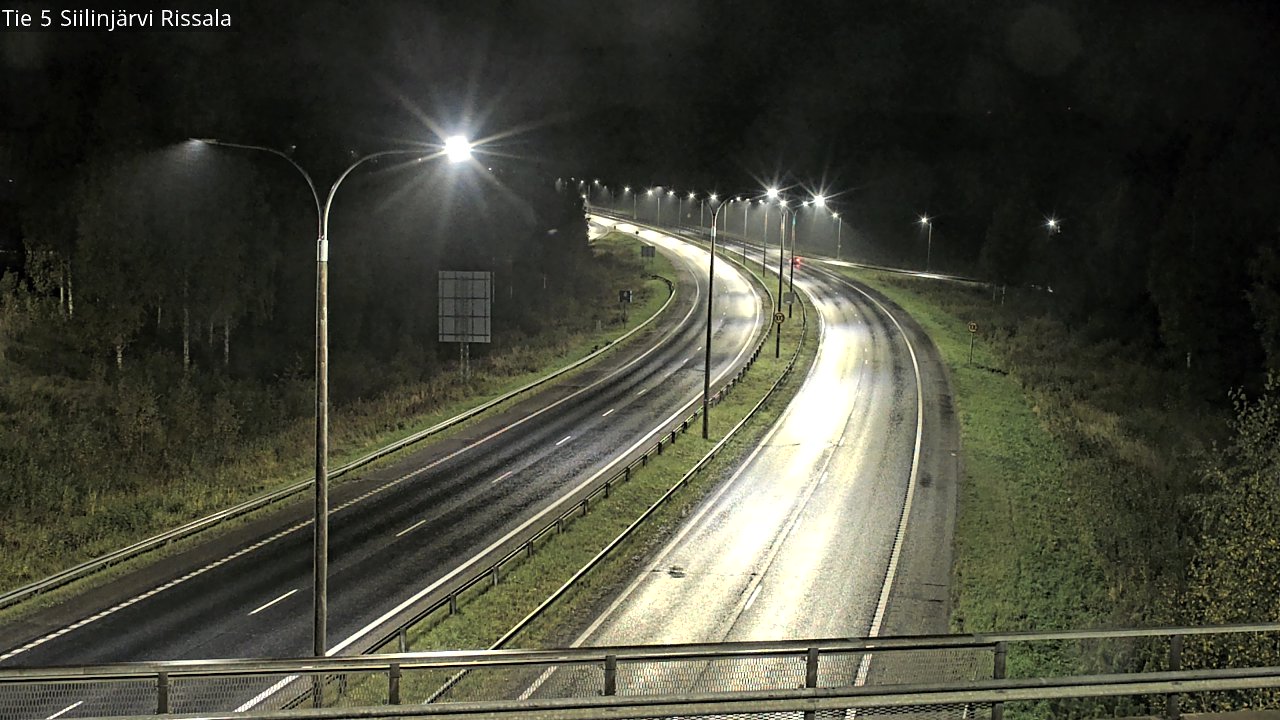 Weather Camera Image Road 5 Siilinjärvi, Rissala, Siilinjärvi, Pohjois-Savo