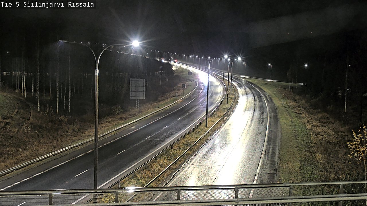 Weather Camera Image Road 5 Siilinjärvi, Rissala, Siilinjärvi, Pohjois-Savo