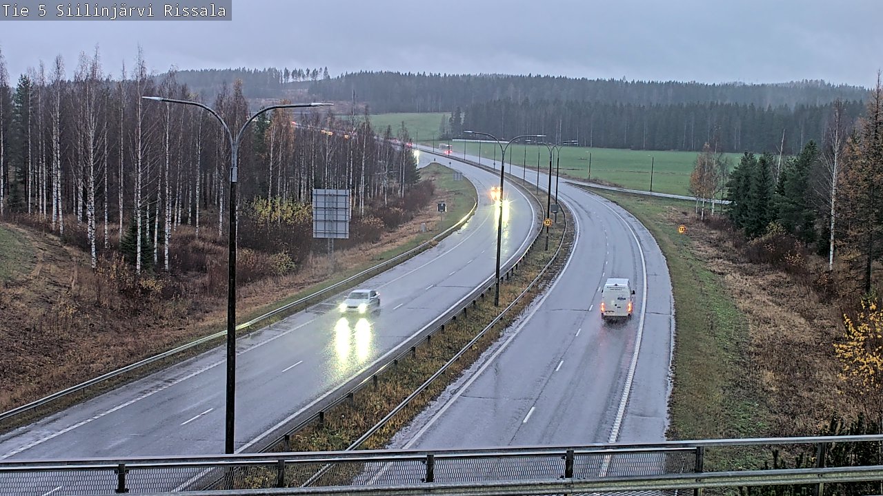 Weather Camera Image Väg 5 Siilinjärvi, Rissala, Siilinjärvi, Pohjois-Savo