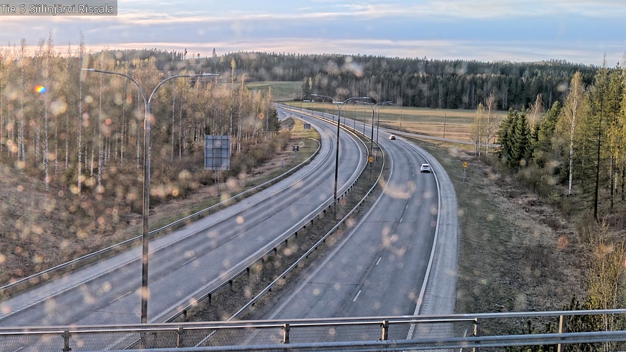 Weather Camera Image Väg 5 Siilinjärvi, Rissala, Siilinjärvi, Pohjois-Savo