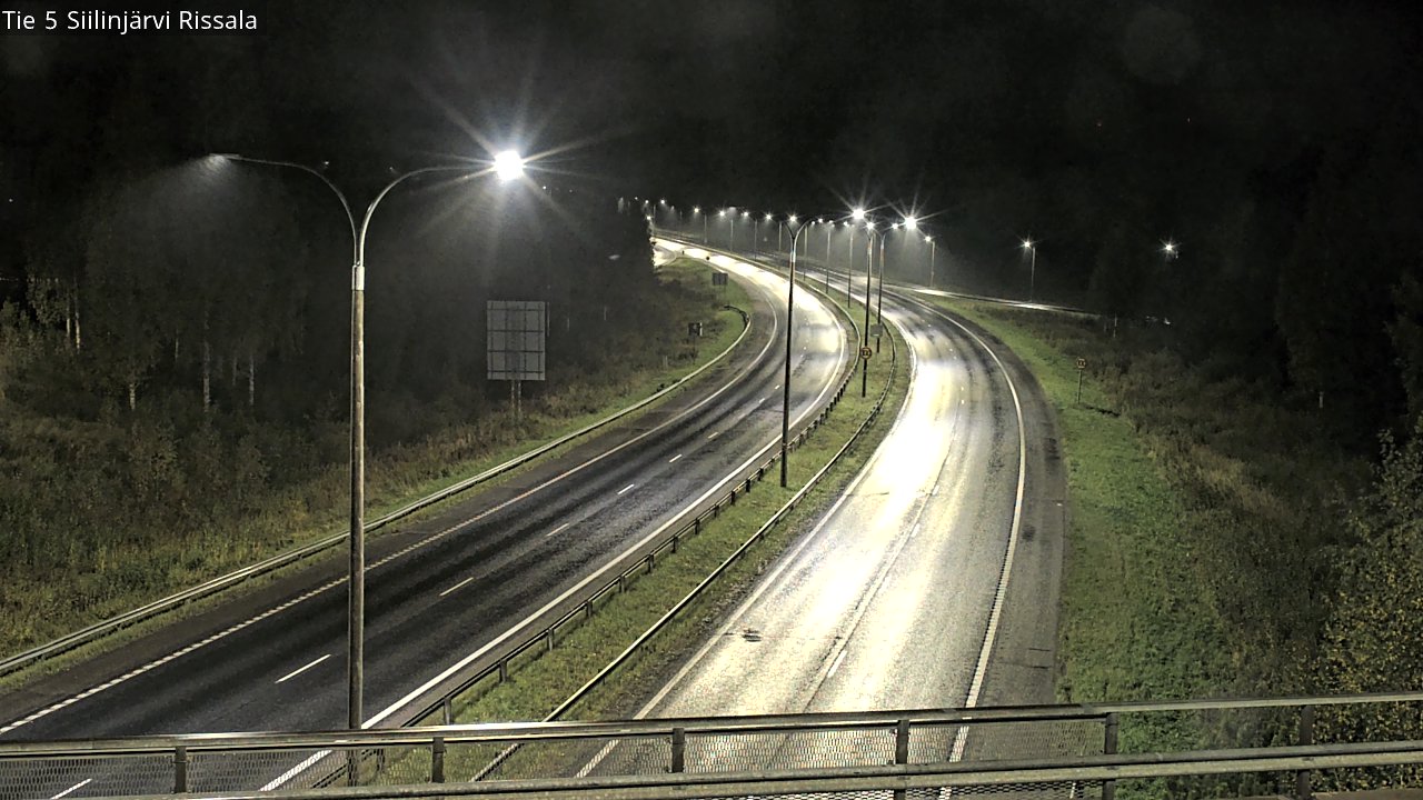 Weather Camera Image Road 5 Siilinjärvi, Rissala, Siilinjärvi, Pohjois-Savo