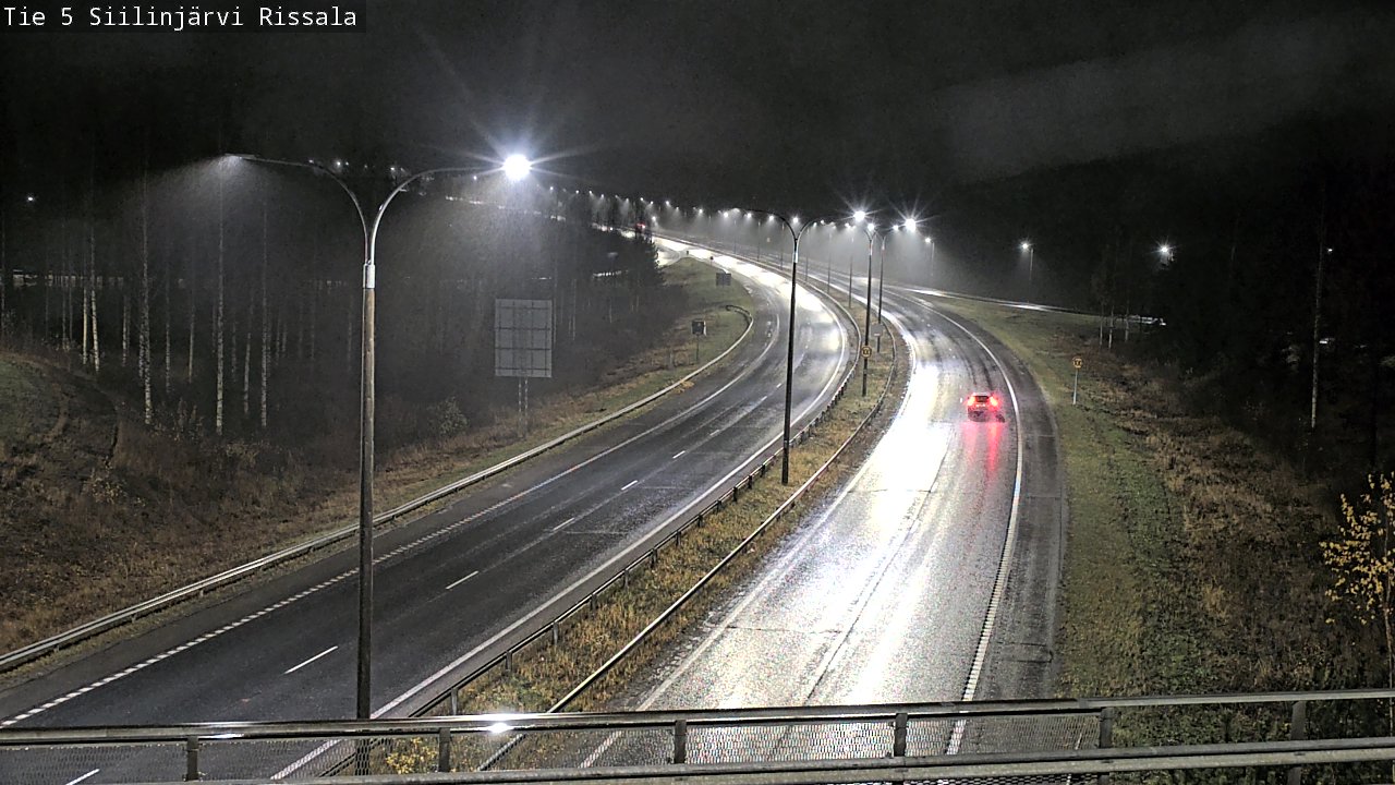 Weather Camera Image Road 5 Siilinjärvi, Rissala, Siilinjärvi, Pohjois-Savo