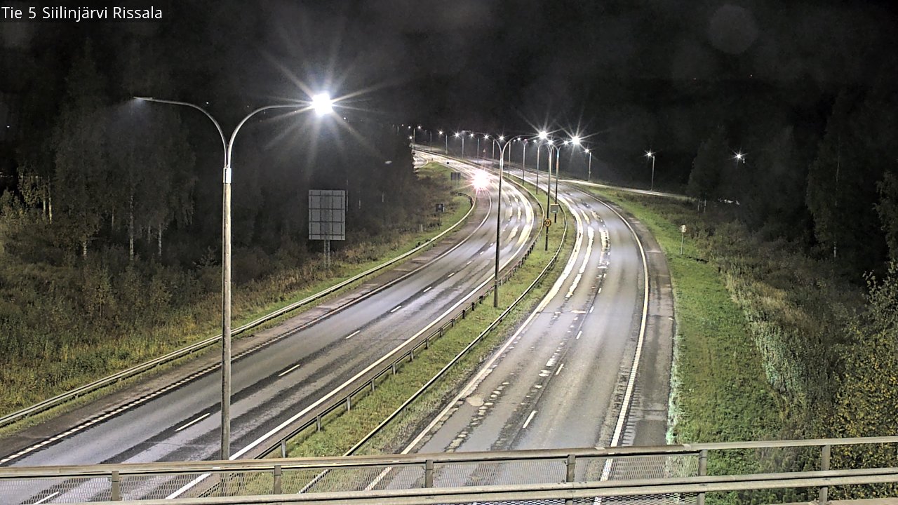 Weather Camera Image Road 5 Siilinjärvi, Rissala, Siilinjärvi, Pohjois-Savo