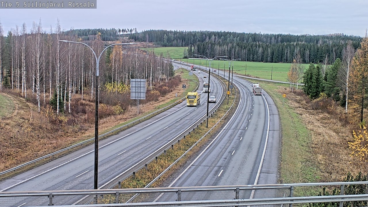 Weather Camera Image Väg 5 Siilinjärvi, Rissala, Siilinjärvi, Pohjois-Savo