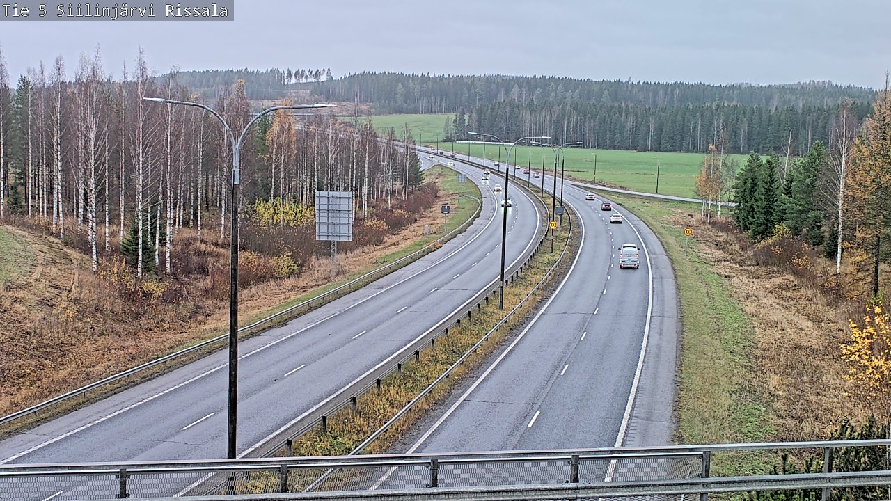 Weather Camera Image Väg 5 Siilinjärvi, Rissala, Siilinjärvi, Pohjois-Savo