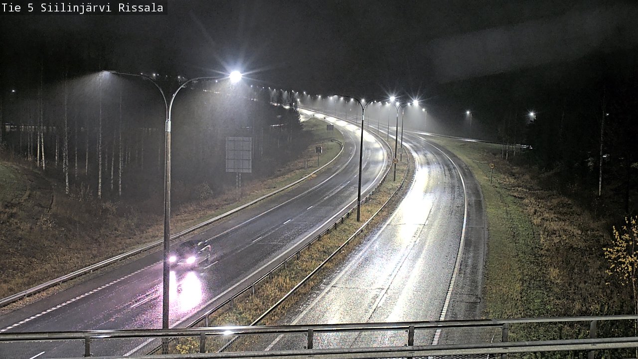 Weather Camera Image Road 5 Siilinjärvi, Rissala, Siilinjärvi, Pohjois-Savo