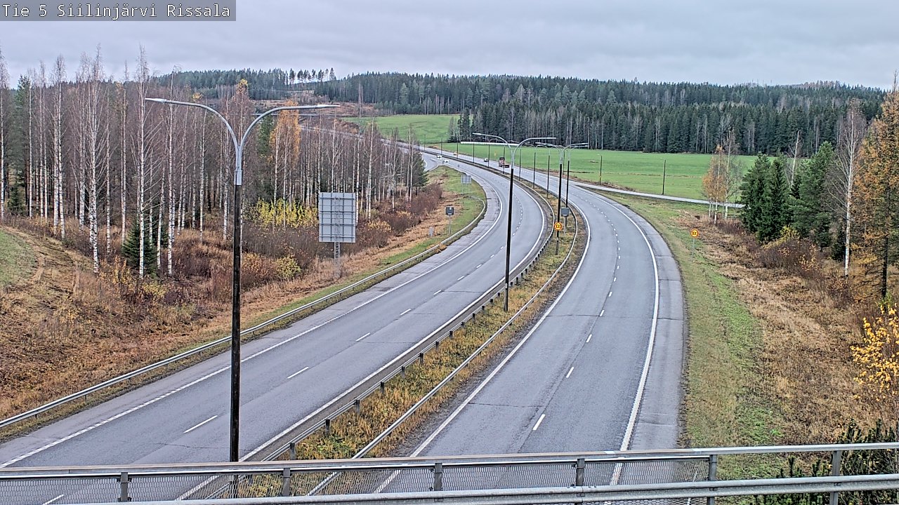 Weather Camera Image Väg 5 Siilinjärvi, Rissala, Siilinjärvi, Pohjois-Savo
