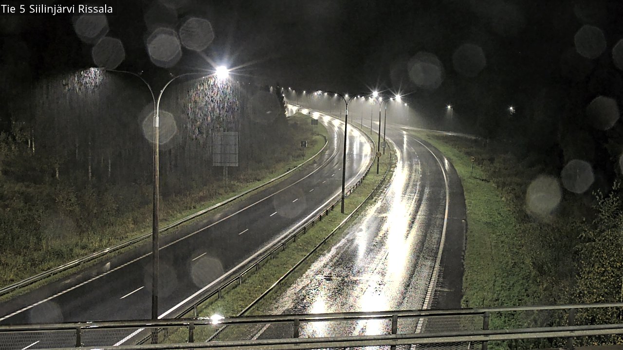 Weather Camera Image Road 5 Siilinjärvi, Rissala, Siilinjärvi, Pohjois-Savo
