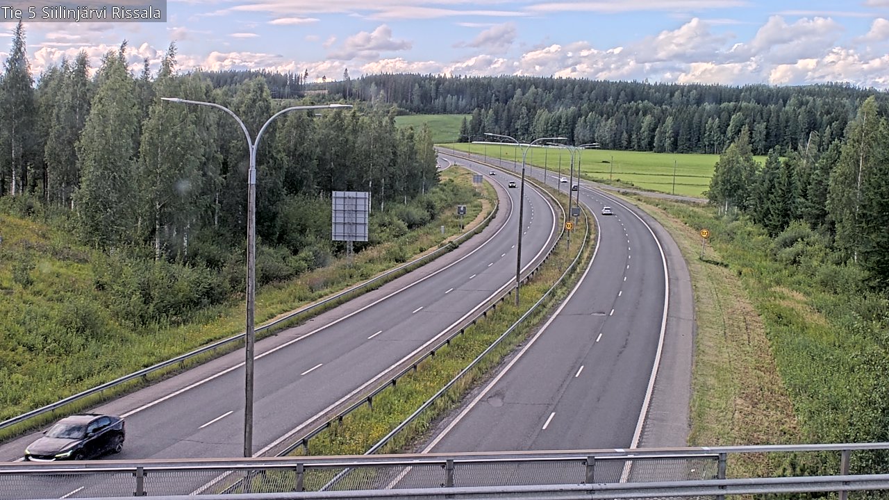 Weather Camera Image Road 5 Siilinjärvi, Rissala, Siilinjärvi, Pohjois-Savo
