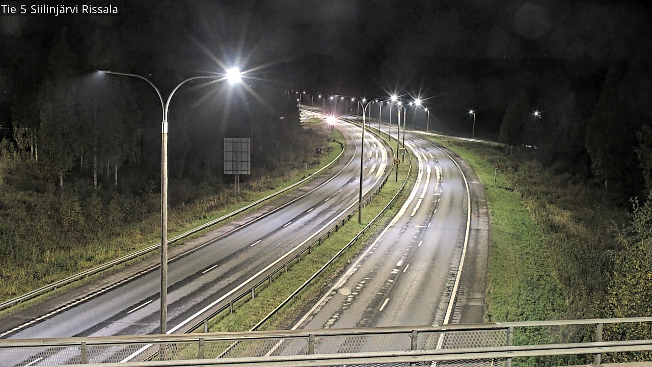 Weather Camera Image Road 5 Siilinjärvi, Rissala, Siilinjärvi, Pohjois-Savo