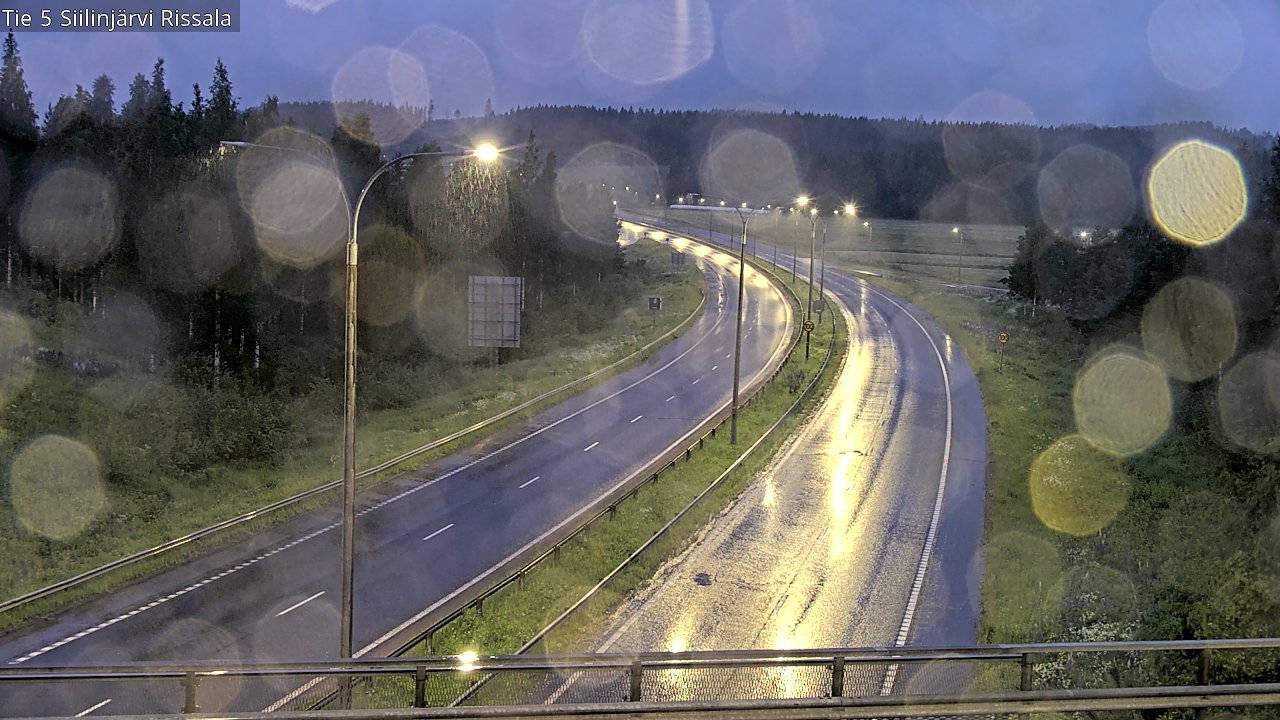 Weather Camera Image Road 5 Siilinjärvi, Rissala, Siilinjärvi, Pohjois-Savo