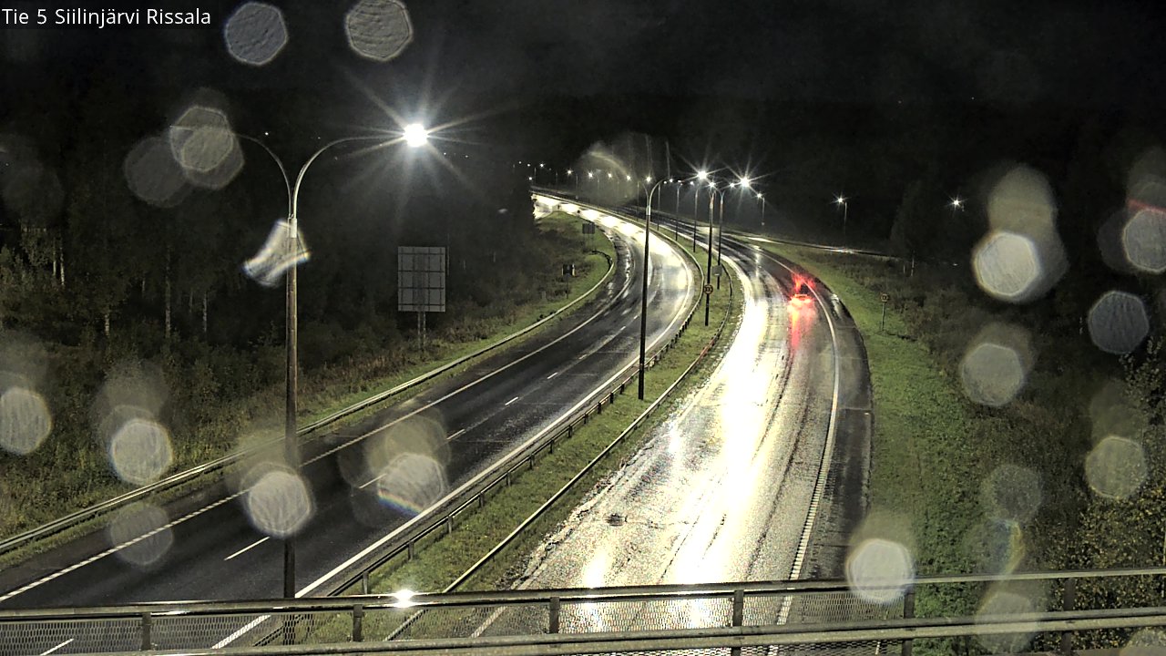 Weather Camera Image Road 5 Siilinjärvi, Rissala, Siilinjärvi, Pohjois-Savo