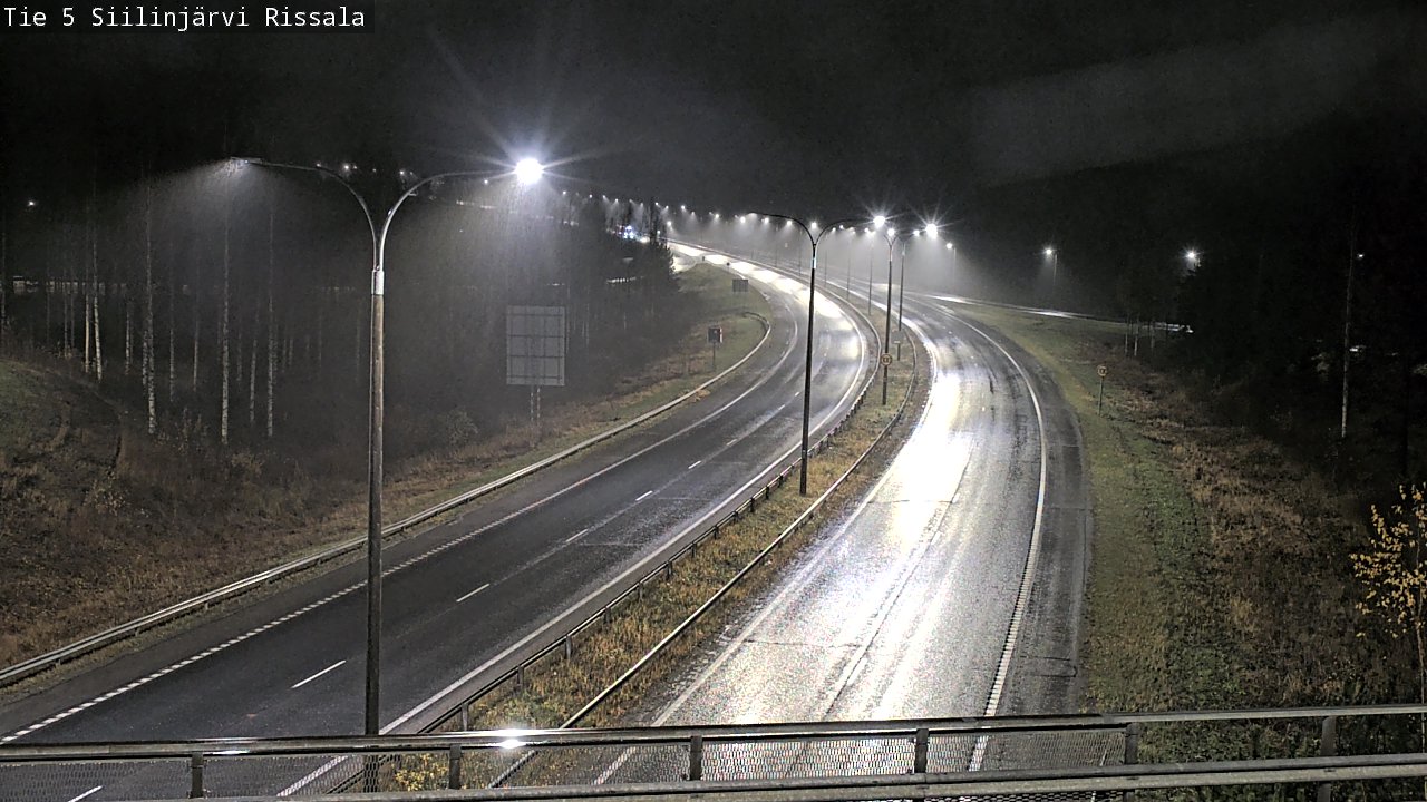 Weather Camera Image Road 5 Siilinjärvi, Rissala, Siilinjärvi, Pohjois-Savo