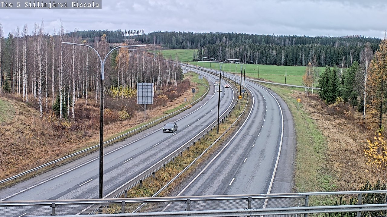 Weather Camera Image Väg 5 Siilinjärvi, Rissala, Siilinjärvi, Pohjois-Savo