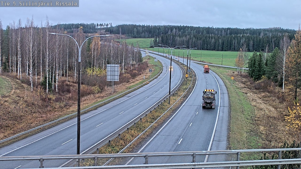 Weather Camera Image Väg 5 Siilinjärvi, Rissala, Siilinjärvi, Pohjois-Savo