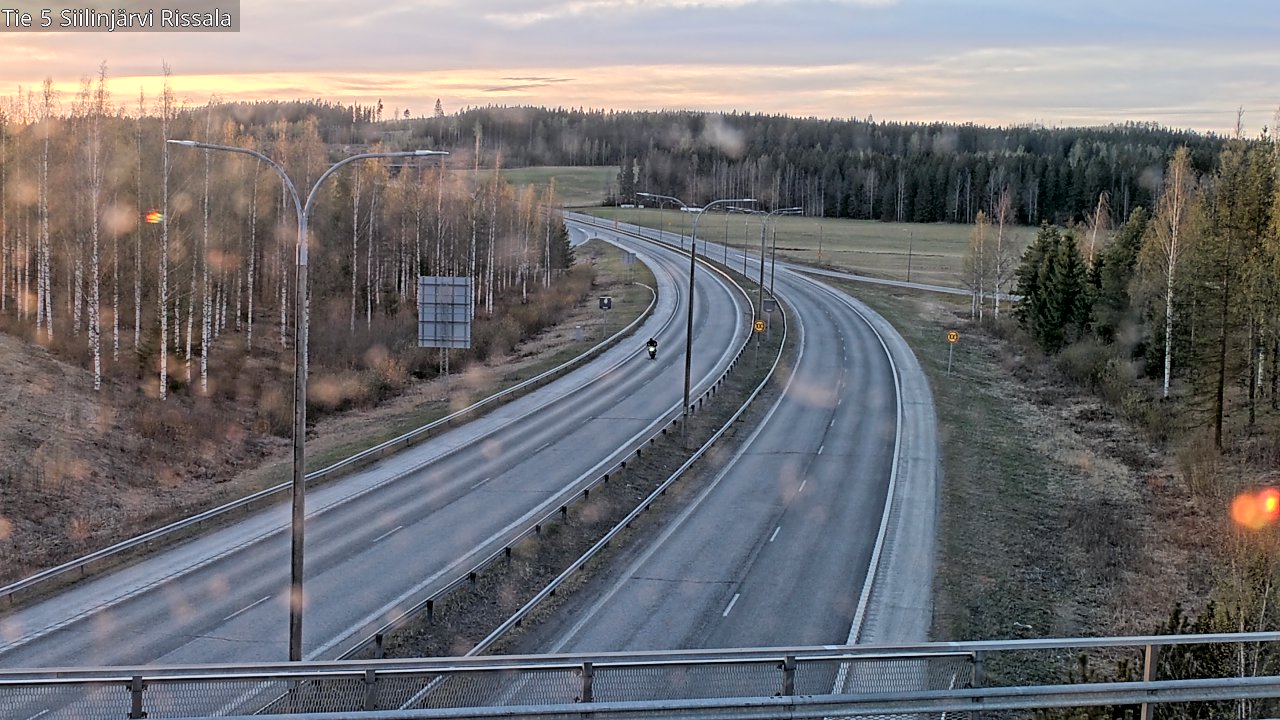 Weather Camera Image Väg 5 Siilinjärvi, Rissala, Siilinjärvi, Pohjois-Savo