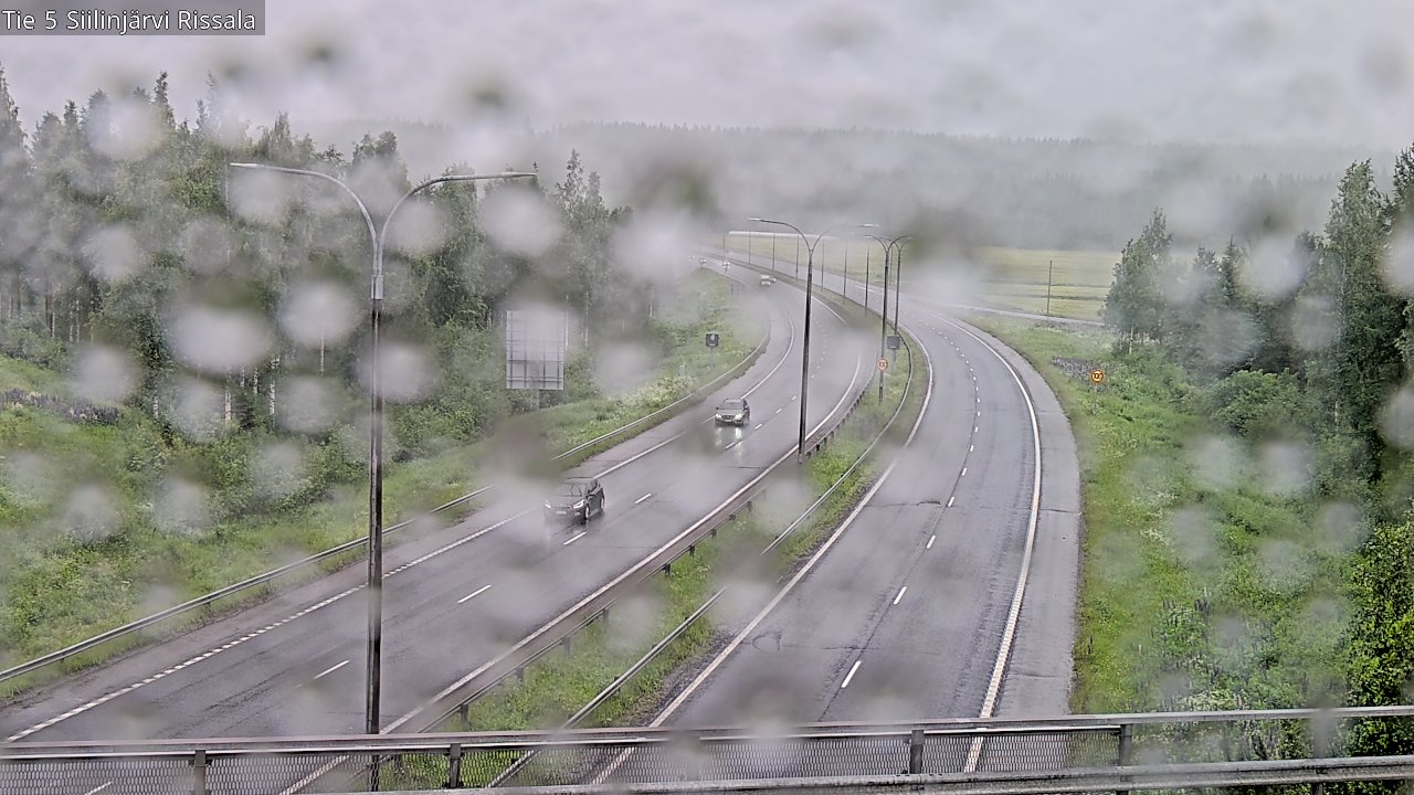 Weather Camera Image Väg 5 Siilinjärvi, Rissala, Siilinjärvi, Pohjois-Savo