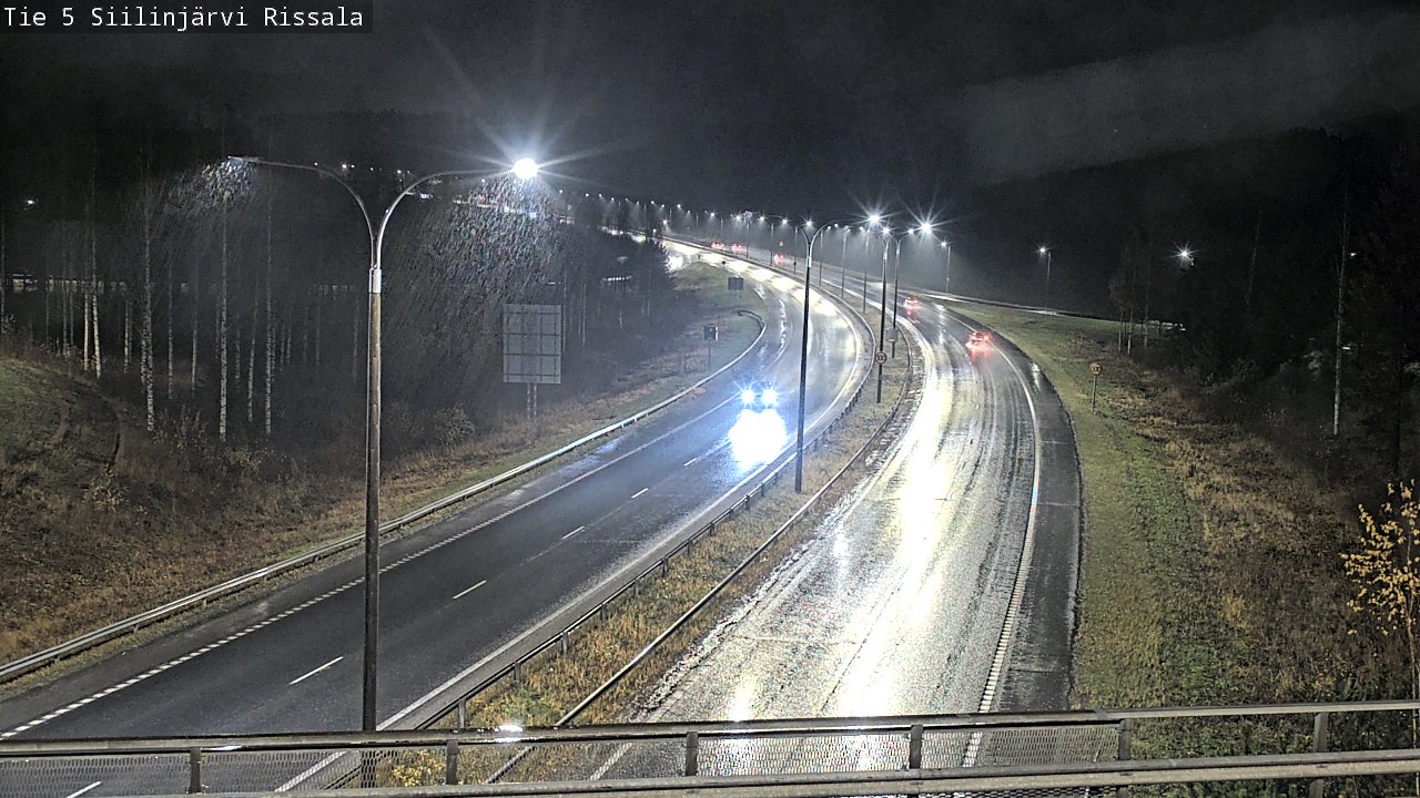Weather Camera Image Väg 5 Siilinjärvi, Rissala, Siilinjärvi, Pohjois-Savo